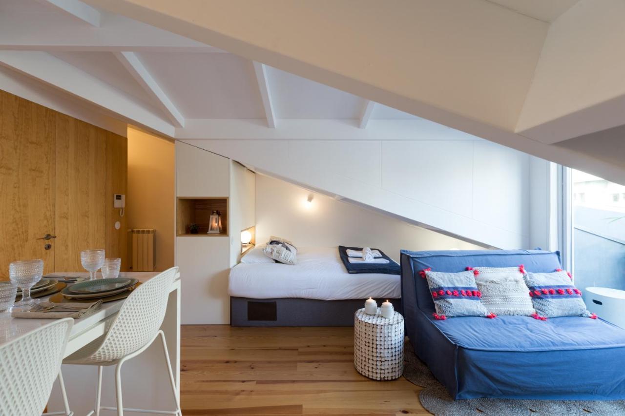 Ferienwohnung Beautiful Loft Downtown Porto Exterior foto