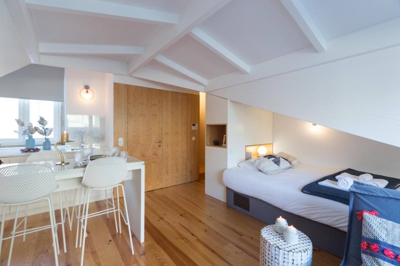 Ferienwohnung Beautiful Loft Downtown Porto Exterior foto